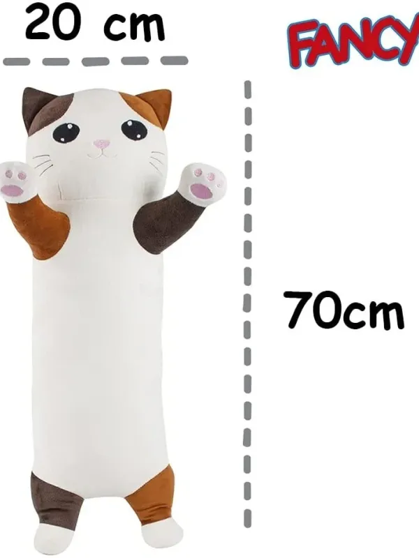 Produktas Fancy minkštas žaislas pagalvė katinas Dribsniukas 70 cm Paveikslėlis