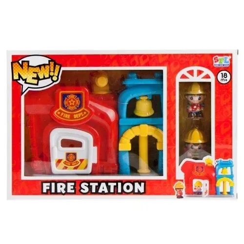 Produktas Gaisrinės stotis su figūrėlėmis Paveikslėlis