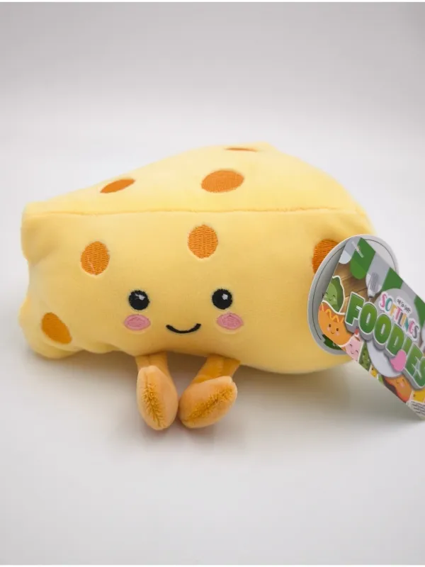 Produktas Softlings Foodies minkštas pliušinis sūris 18 cm Paveikslėlis
