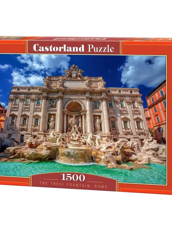 Produktas Castorland dėlionė The Trevi Fountain 1500 det. Paveikslėlis