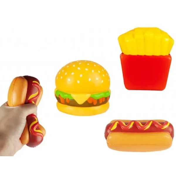 Produktas Fast food antistresinis didelis suspaudžiamas žaislas 12 cm Paveikslėlis