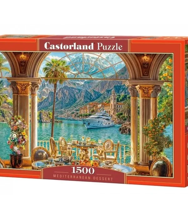 Produktas Castorland dėlionė Mediterranean Dessert 1500 det. Paveikslėlis