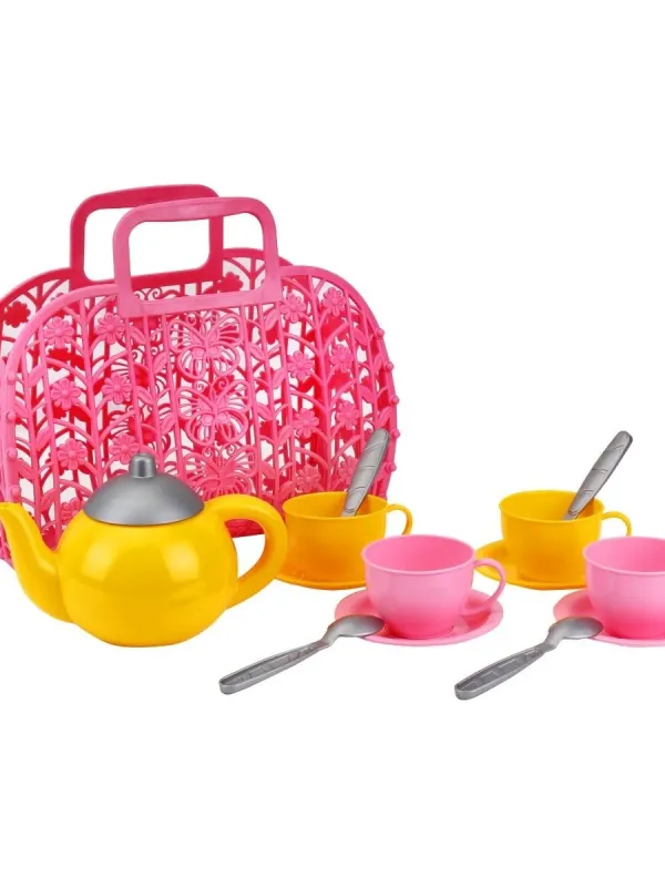 Produktas Technok krepšelis su arbatos rinkiniu Paveikslėlis