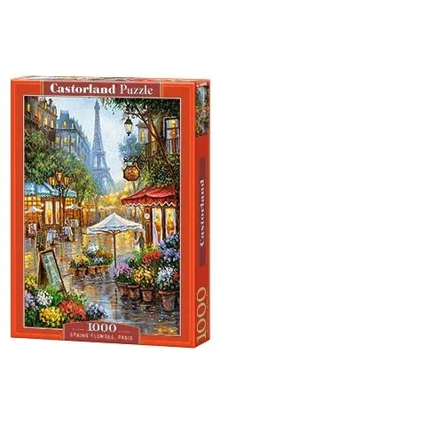 Produktas Castorland dėllionė Spring Flowers, Paris  1000 det. Paveikslėlis