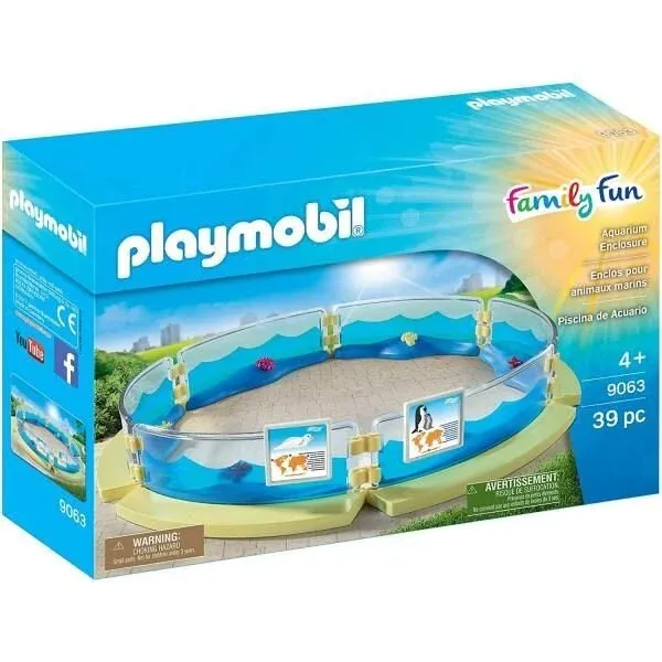 Produktas PLAYMOBIL Family Fun, Jūros muziejaus korpusas (nusidėvėjusi dėžutė) Paveikslėlis