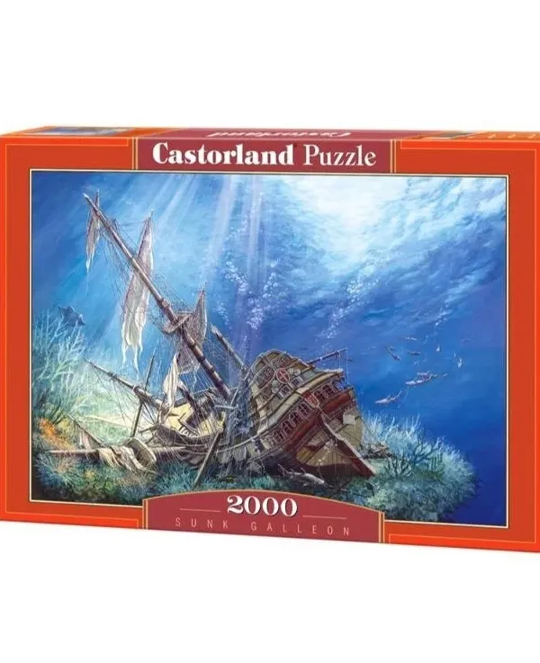 Produktas Castorland dėlionė  Sunk Galleon 2000 det Paveikslėlis