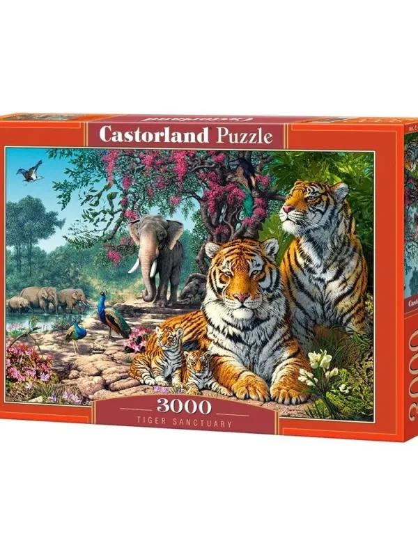 Produktas Castorland dėlionė Tiger Sanctuary  3000 det. Paveikslėlis