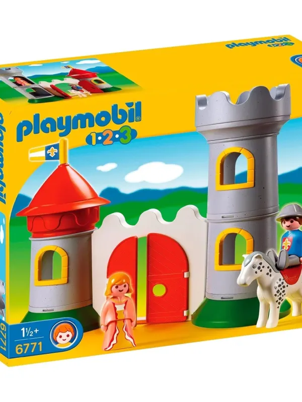 Produktas PLAYMOBIL konstruktorius My First 1.2.3. Knight's Castle (pažeista pakuotė) Paveikslėlis