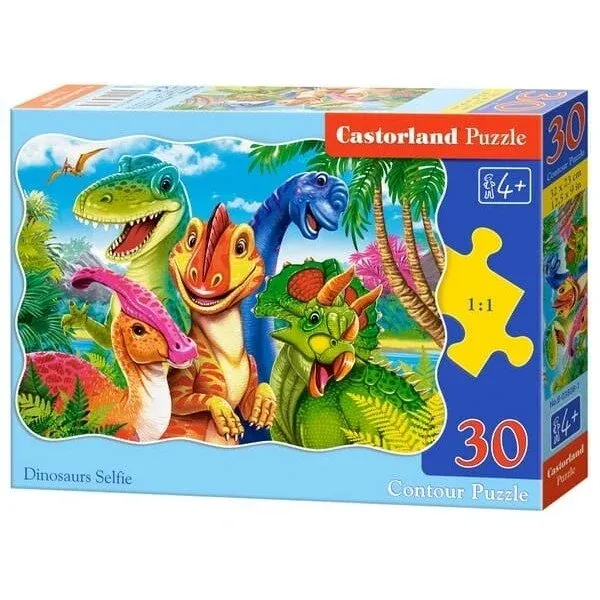 Produktas Castorland Dinosaurs Selfie 30 det. Paveikslėlis