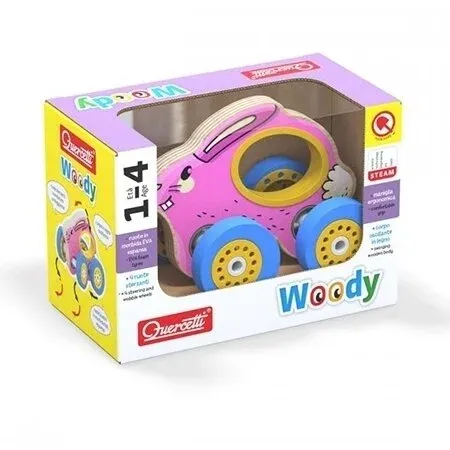 Produktas QUERCETTI Medinis triušis su ratukais Paveikslėlis