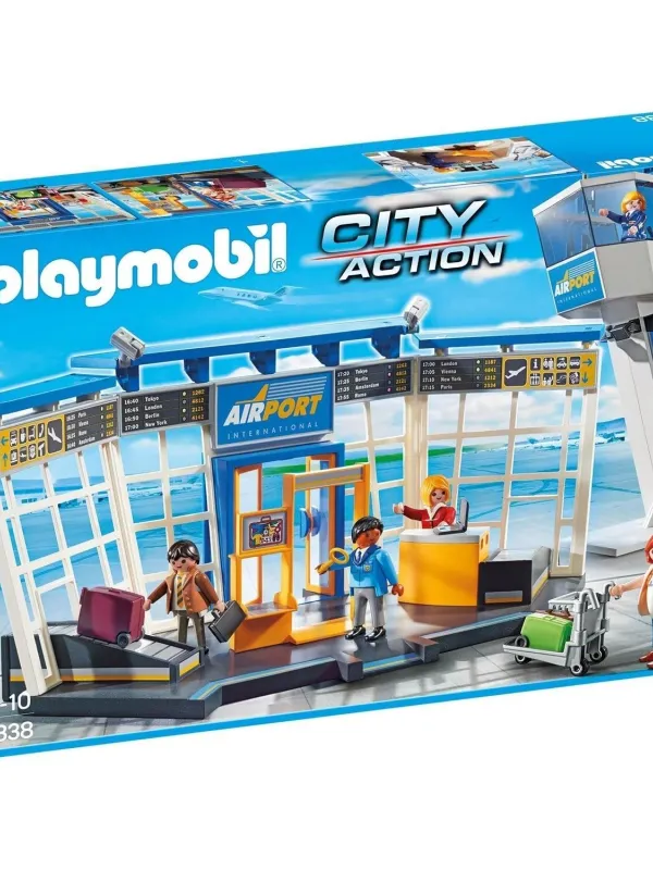 Produktas Konstruktorius PLAYMOBIL Airport with Control Tower (pažeista pakuotė) Paveikslėlis