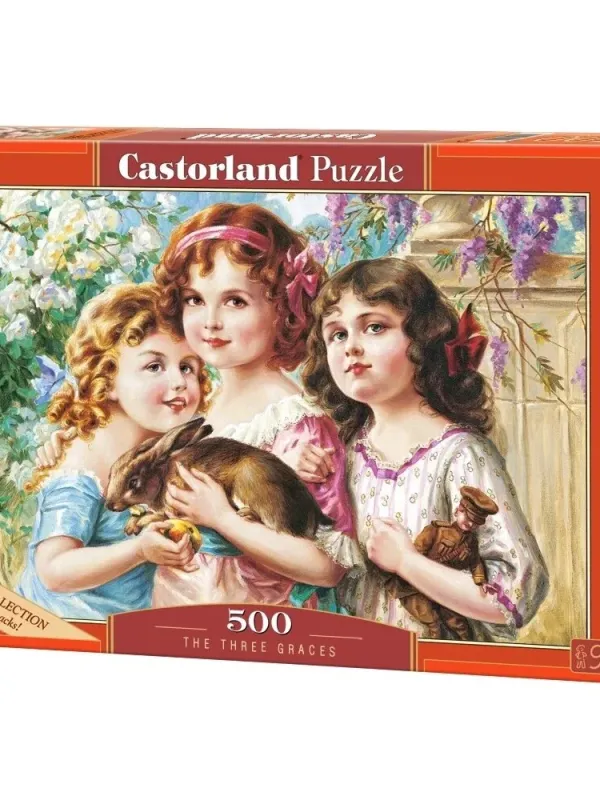 Produktas Castorland dėlionė The Three Graces 500 det Paveikslėlis