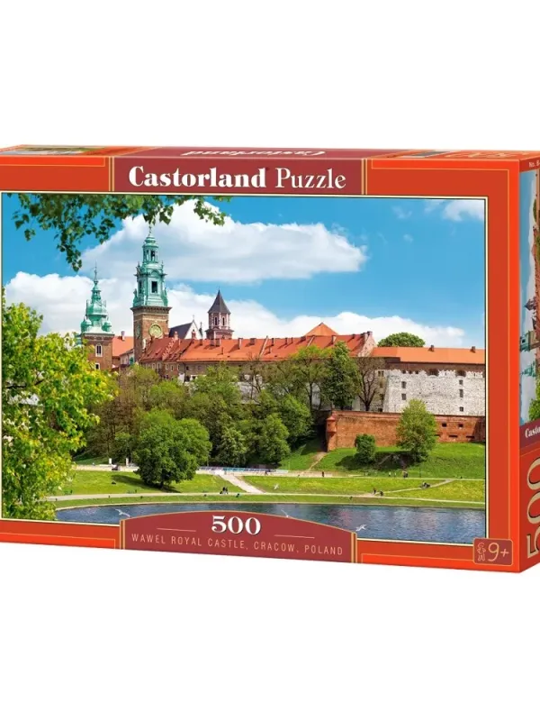 Produktas Castorland dėlionė Wawel Royal Castle, Cracow, Poland 500 det Paveikslėlis