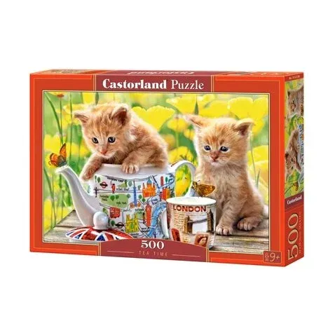 Produktas Castorland dėlionė Tea Time 500 det. Paveikslėlis