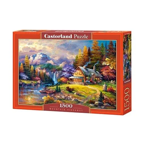 Produktas Castorland dėlionė Mountain Hideaway 1500 det. Paveikslėlis