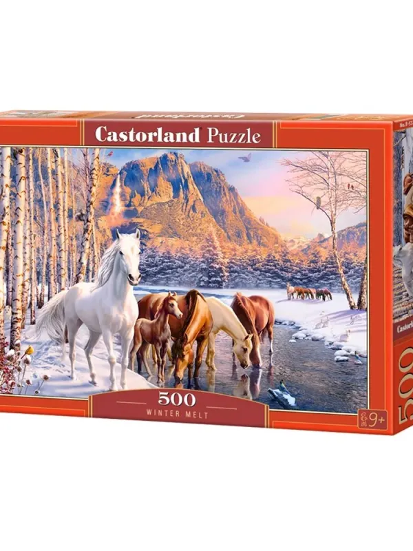 Produktas Castorland dėlionė Winter Melt 500 det Paveikslėlis