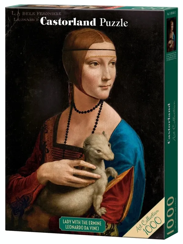Produktas Castorland dėlionė Lady With Emine  Art Collection 1000 det Paveikslėlis