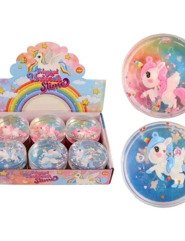 Produktas Slaimas su vienaragio figūrėle 90 gr Paveikslėlis