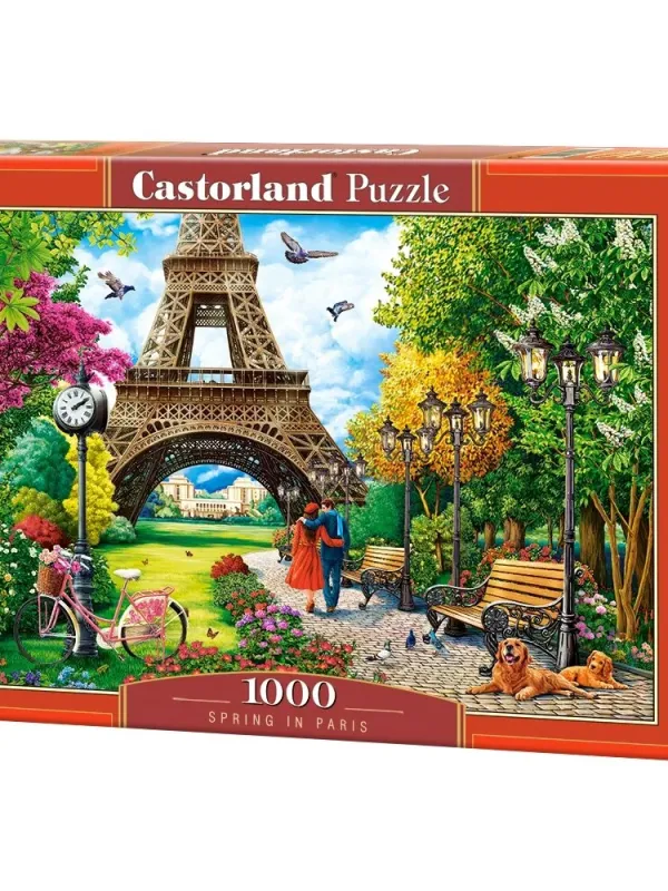 Produktas Castorland dėlionė Spring in Paris 1000 det. Paveikslėlis