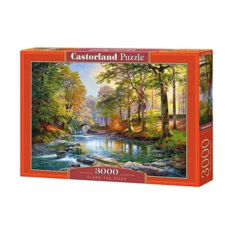 Produktas Castorland dėlionė ALONG THE RIVER 3000 det. Paveikslėlis