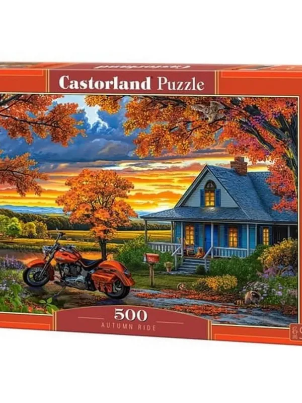 Produktas Castorland dėlionė Autumn Ride 500 det Paveikslėlis