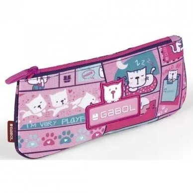 Produktas GABOL Pieštukinė Cats 22X10 cm Paveikslėlis