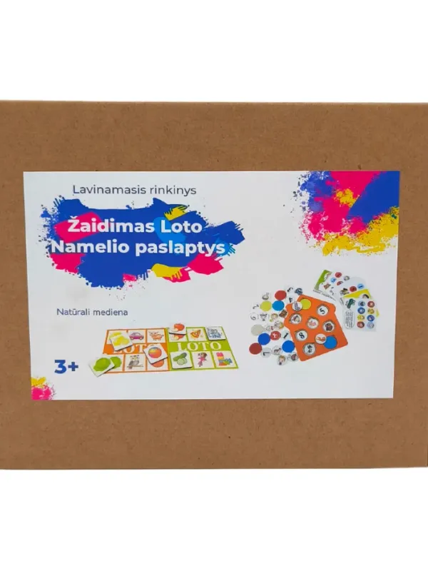 Produktas Lavinamasis rinkinys Loto ir Namelio paslaptys Paveikslėlis