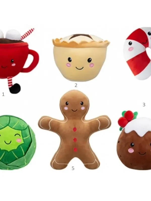 Produktas SOFTLINGS CHRISTMAS FOODIES  minkštas pliušinis žaislas 27cm Paveikslėlis