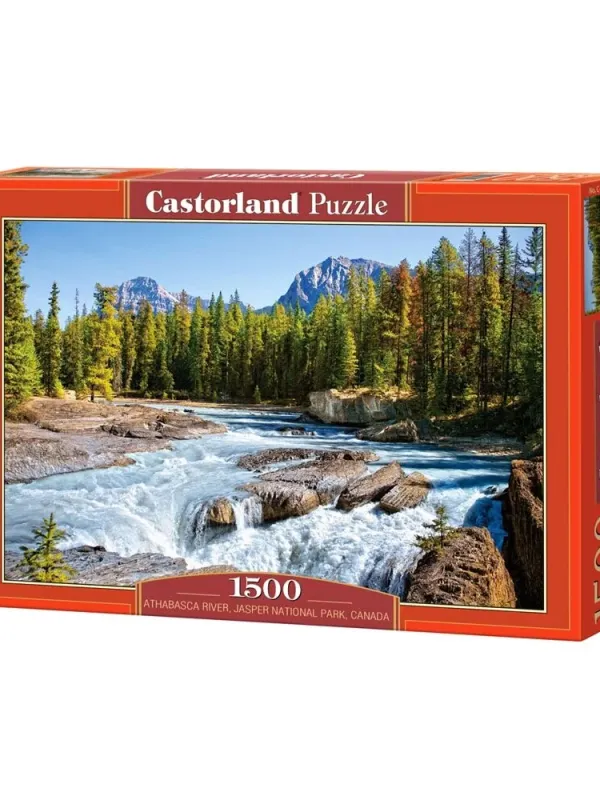 Produktas Castorland dėlionė Athabasca River Jasper National Park Canada 1500 det. Paveikslėlis
