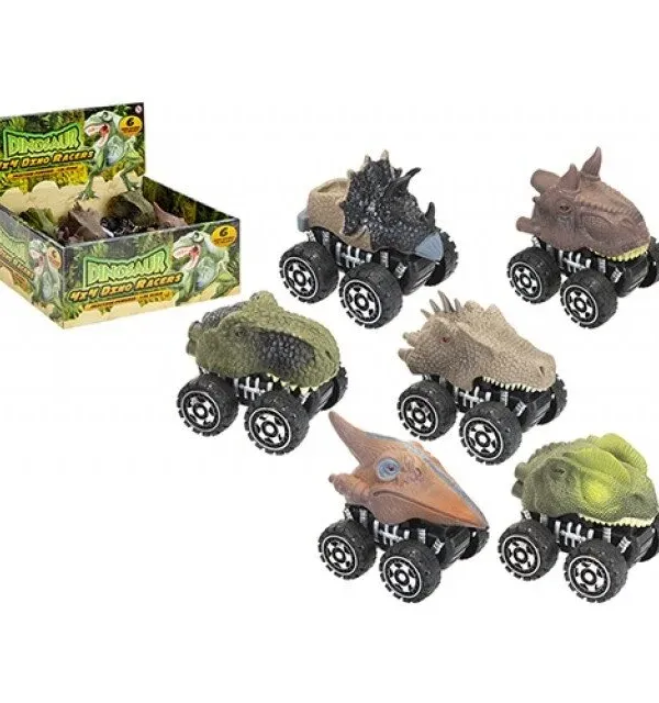 Produktas Inercinė mašinėlė - dinozauras 6 rūšys Paveikslėlis