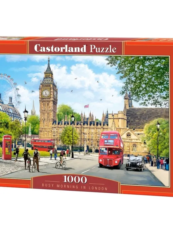 Produktas Castorland dėlionė Busy Morning in London 1000 det. Paveikslėlis